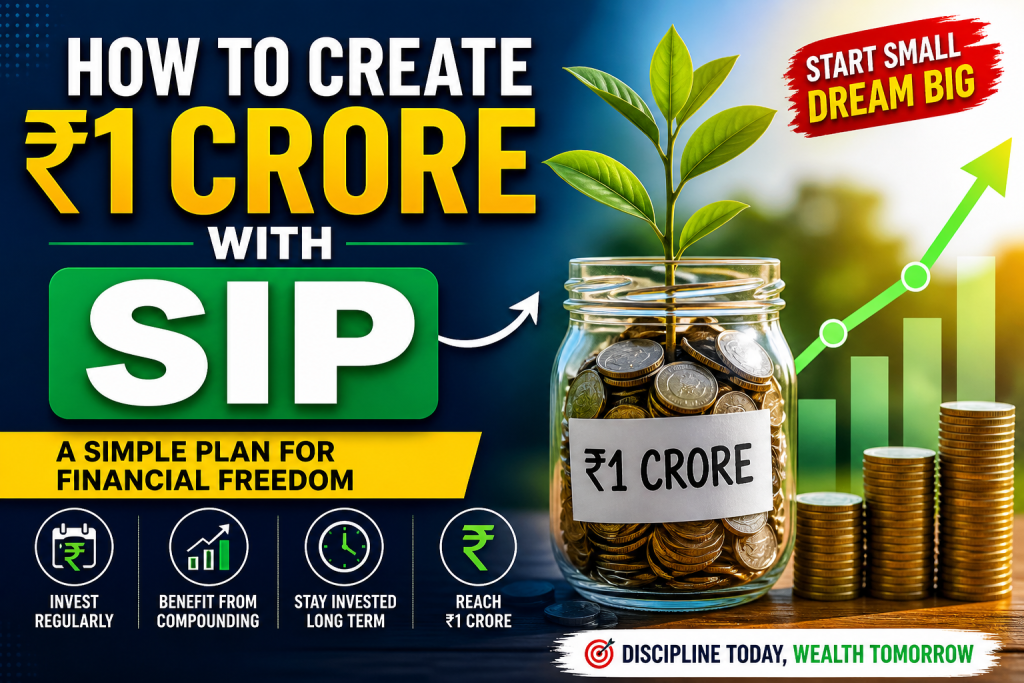 How to Create ₹1 Crore with SIP
